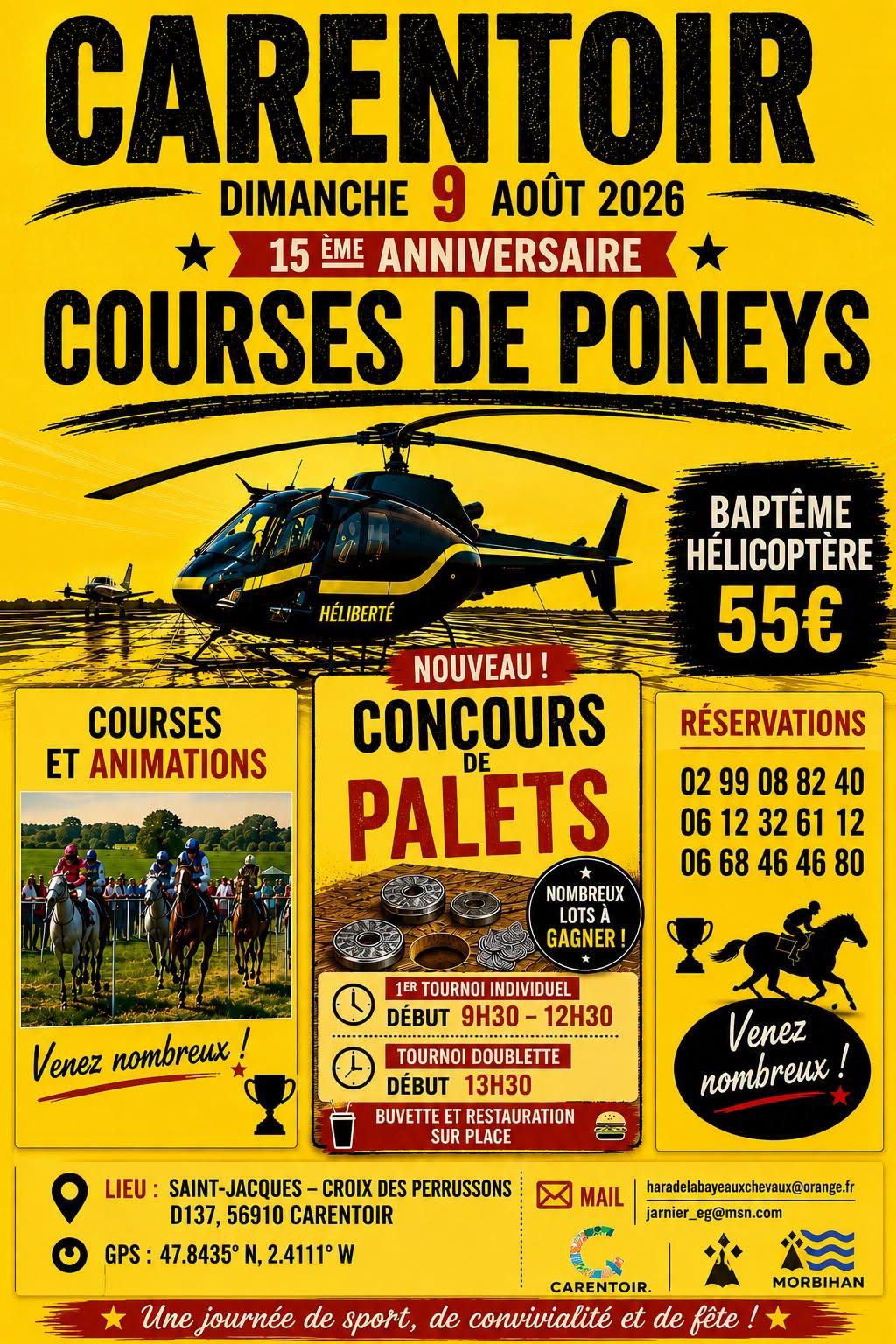 Affiche poneys 2026